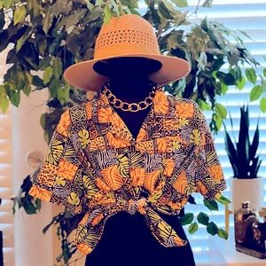 Busch Garden button down